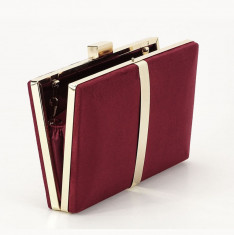 Geanta clutch bordo Gaby foto