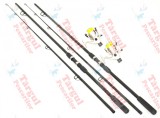 Set 2 Lansete Crap / Caras MACKEREL &amp; BASS 3m cu 2 Mulinete