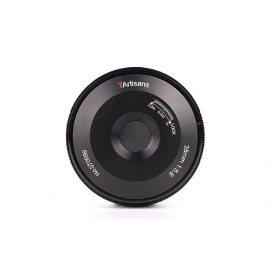 Obiectiv Manual 7Artisans 35mm F5.6 Full Frame Pancake foto