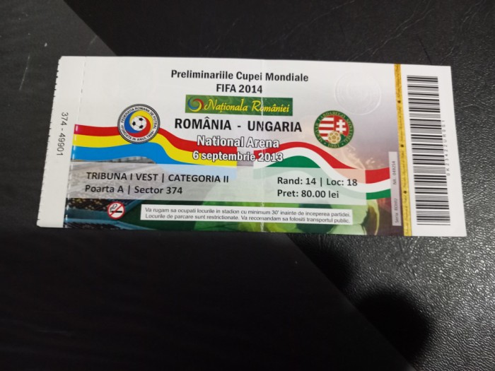 Bilet Romania - Ungaria