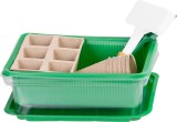 Mini sera pentru rasaduri Strend Pro, set 18 piese, 12 celule, 20x14,5x6 cm