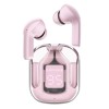 Casti Type-C, Bluetooth 5.3, IPX4, ENC, LED Display Digital - Acefast (T6) - Pink Lotus