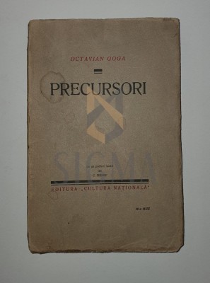 PRECURSORI ( xu un portret de Ressu ) , 1930 foto