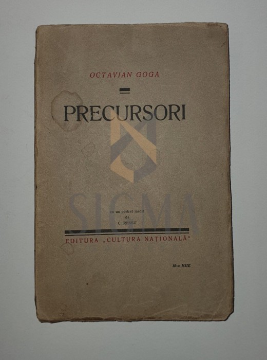 PRECURSORI ( xu un portret de Ressu ) , 1930