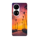 Husa compatibila cu Huawei Nova Y70 model Sunset, Silicon, TPU, Viceversa