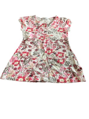 Tricou copil, model cu flori , marimea 110 foto