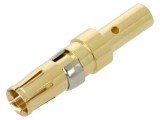 Pin mamă cupru aurit 14AWG&divide;12AWG crimpat 20A CONEC