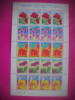 HOPCT TIMBRE MNH 1707 FLORI-BLOC /KLEIBOGEN 20 VAL- JAPONIA-NESTAMPILAT