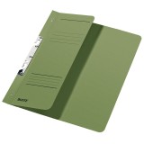 Dosar incopciat 1/2 Leitz carton Dosar cu sina Leitz 1/2 carton A4 incopciat 170 coli verde