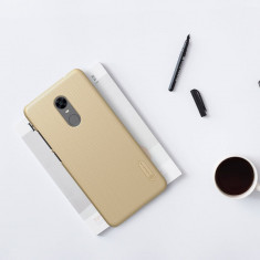 Husa Xiaomi Redmi 5 Plus, Xiaomi Redmi Note 5 single camera Nillkin Super Frosted, Gold foto