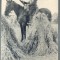 AX 121 CP VECHE INTERBELICA -MILITARA- ANUL 1914 -CALARET ECHIPAT DE LUPTA