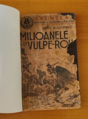 Milioanele lui Vuple-Ro?ie - Louis Boussenard (Colec?ia Aventura) interbelic foto