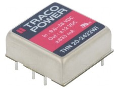 Convertor DC/DC 20W 9-36V la 12V/-12V THN 20-2422WI foto
