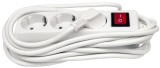 Prelungitor 3P cu Intrerupator 3x1mmp 5m - 658029, Evotools