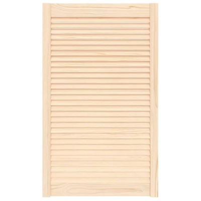 Usa de dulap cu design lambriu, 99,3x59,4 cm, lemn masiv de pin foto