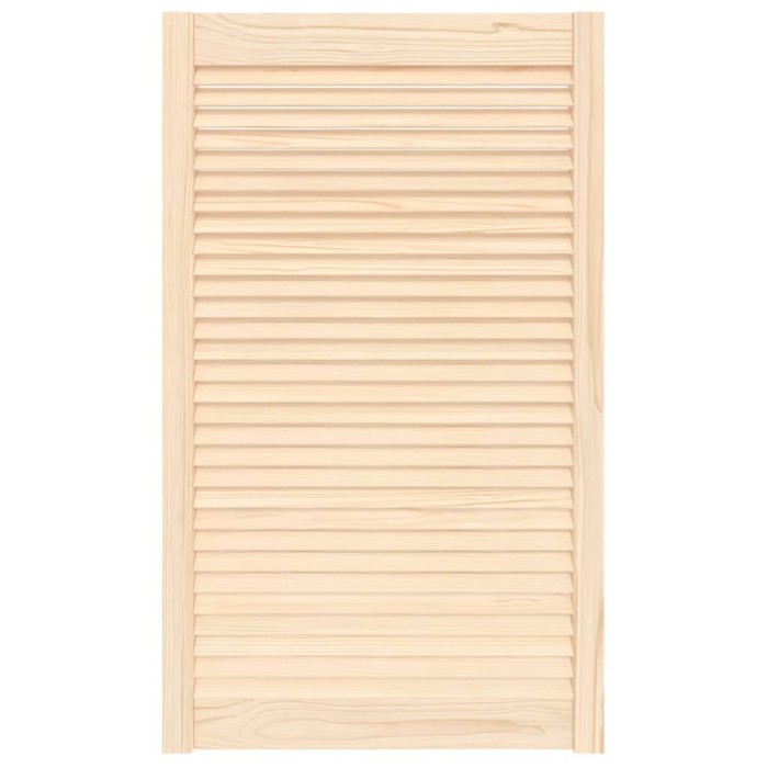 Usa de dulap cu design lambriu, 99,3x59,4 cm, lemn masiv de pin