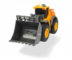 Excavator Volvo wheel loader, cu sunete si lumini, 23 cm foto