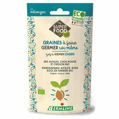 Mix alfalfa creson si varza rosie pt. germinat eco 150g Germline foto