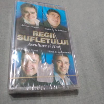 CASETA AUDIO MANELE REGII SUFLETULUI ASCULTARE SI HORE ORIGINALA SIGILATA foto
