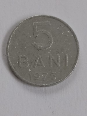 5 bani 1975 foto
