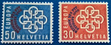 Switzerland 1959 Europa CEPT PTT overprint Mi.681-82 MNH AC.374, Nestampilat