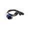 Cablu de alimentare IEC 309 32A la 2 x C19 16A 250V 4M