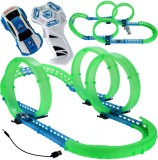 Pista luminoasa cu masinuta, 95 x 41 x 26 cm, MalPlay 107951