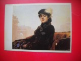 HOPCT 23216 NEIZVESTNAIA- I I KRAMSKOI [ 1837-1887] - -MUZEE RUSIA - CP PICTURA --NECIRCULATA