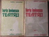 Teatru Vol. 1-2, Horia Lovinescu, Editura Eminescu, Colectia Teatru, Piese de teatru, Ultima cursa, Paradisul, Arcadia