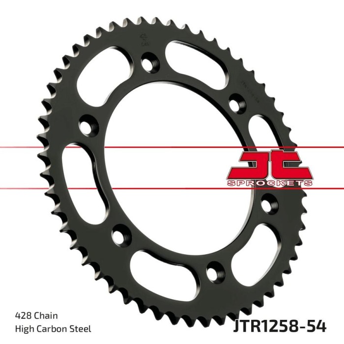 MBS Pinion spate 428 Z54, Cod Produs: JTR125854