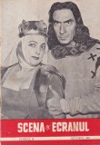 Scena si ecranul nr 19 octombrie 1957 Almanah 60 pagini 13x20 cm romana brosate