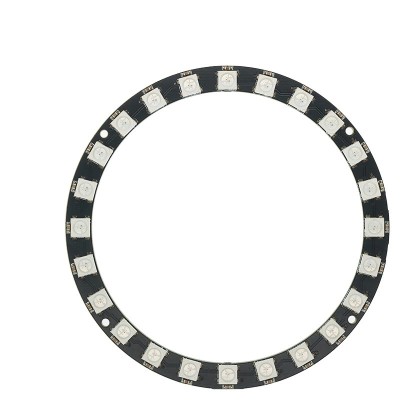Inel cu 24 Led-uri, RGB, 5050, WS2812 foto