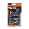 Biti pentru insurubare, 1/4, Holzer Profi, set 6 bucati + 6 capete chei hexagonale