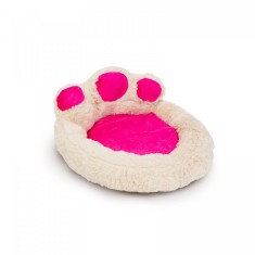 Yummie - Culcus pentru catei - model labuta - marime ?S? - Bej-Roz foto