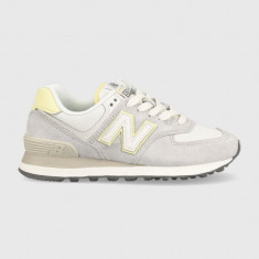 New Balance sneakers WL574QD culoarea gri WL574QD-4QD