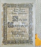 Liviu Comes - Studii de contrapunct, volumul 1. Contrapunctul Palestinian 1, 2 si 3 voci