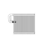 Evaporator aer conditionat Peugeot 308 2013-, 235x250x38mm, material Rezervor aluminiu, fagure aluminiu brazat, RapidAuto 57C2P8-1