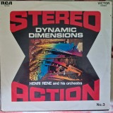 Disc Vinil Dynamic Dimensions- Henri Ren&eacute; And His Orchestra - RCA Victor - 740.544