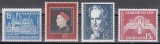 SAAR 1959-Primăria orașului Saarbr&uuml;cken,500 ani-Nașterea lui Jakob Fuger,100 ani-Mortea lui Alexander von Humboldt,T&acirc;rgul Internaț.SAAR, 4 Serii, MNH