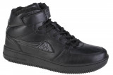 Pantofi pentru adidași Kappa Bash Mid Fur 242799-1111 negru