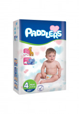 240Buc Scutece Paddlers, -35%, Maxi, 8-18 Kg, 8-18 luni, Marime 4 foto