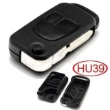 Carcasa Cheie Smartkey Mercedes Benz, 3 Butoane, Fara Cip/Electronica, Model Fara Logo