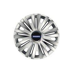 Set 4 capace roti Cu Inel Cromat Royal R16 Compatibil Cu Volvo