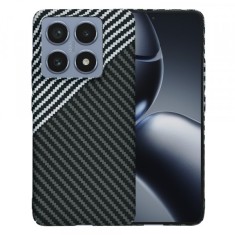 Husa pentru Xiaomi 14T Pro, Techsuit, Carbonite FiberShell, Neagra Gri