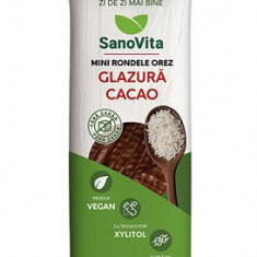 Mini rondele orez glazura cacao fara zahar 24gr (xylitol)