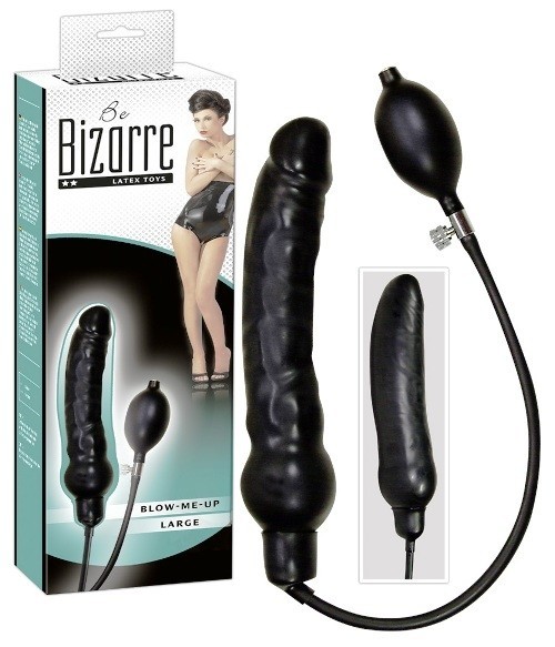 Dildo Bizarre cu pompa 25cm