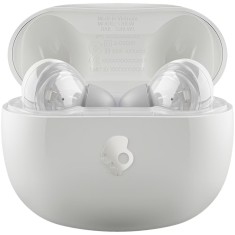 Casti SKULLCANDY Rail ANC S2IPW-P740, True Wireless, Bluetooth, In-Ear, Microfon, Noise Cancelling, Carcasa incarcare wireless, Alba