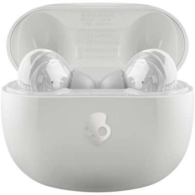 Casti SKULLCANDY Rail ANC S2IPW-P740, True Wireless, Bluetooth, In-Ear, Microfon, Noise Cancelling, Carcasa incarcare wireless, Alba foto