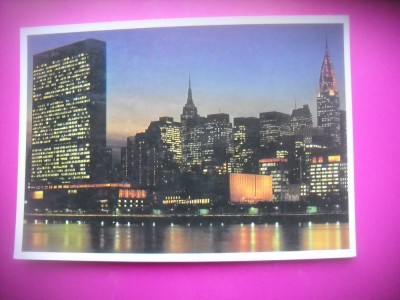 HOPCT 8085 SEDIUL ONU NATIUNILE UNITE . NEW YORK CITY -SUA-AMERICA DE NORD -NECIRCULAT-PATRIOT A foto
