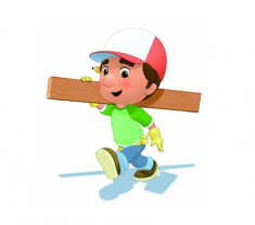 Figurina Manny With Wood Truss foto